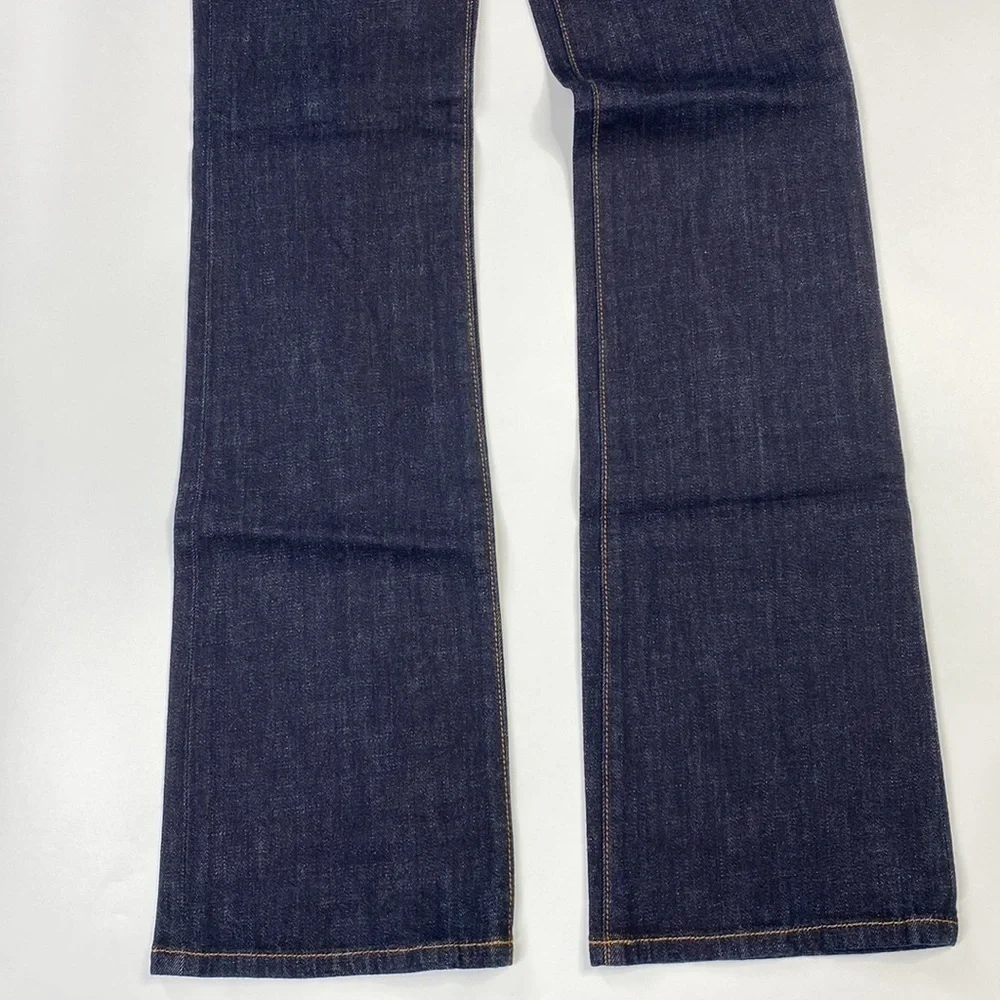 Tory Burch Classic Tory Jean Dark Wash Bootcut Size 25 (28x35)